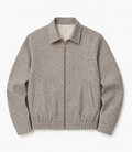 COLLARED TWILL JACKET