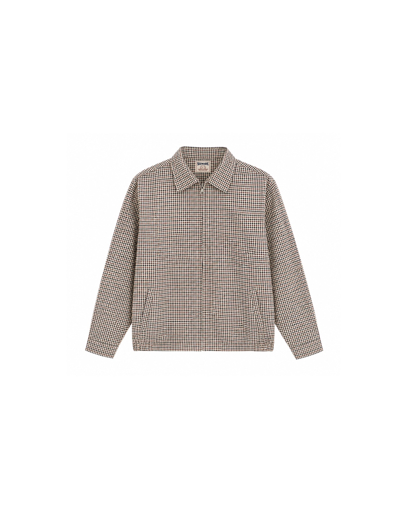 COLLARED TWILL JACKET