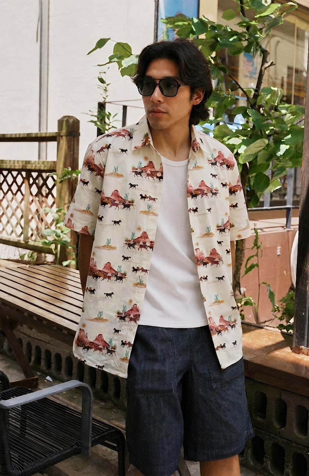 Oasis Print Shirt