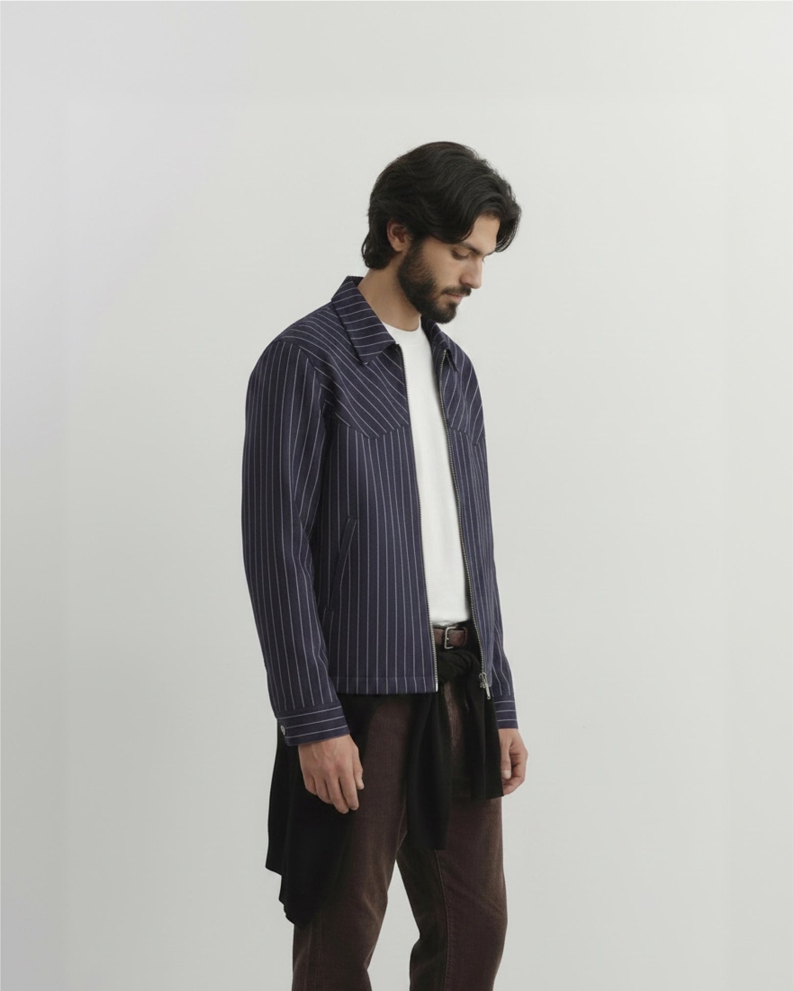 SLATE STRIPE JACKET