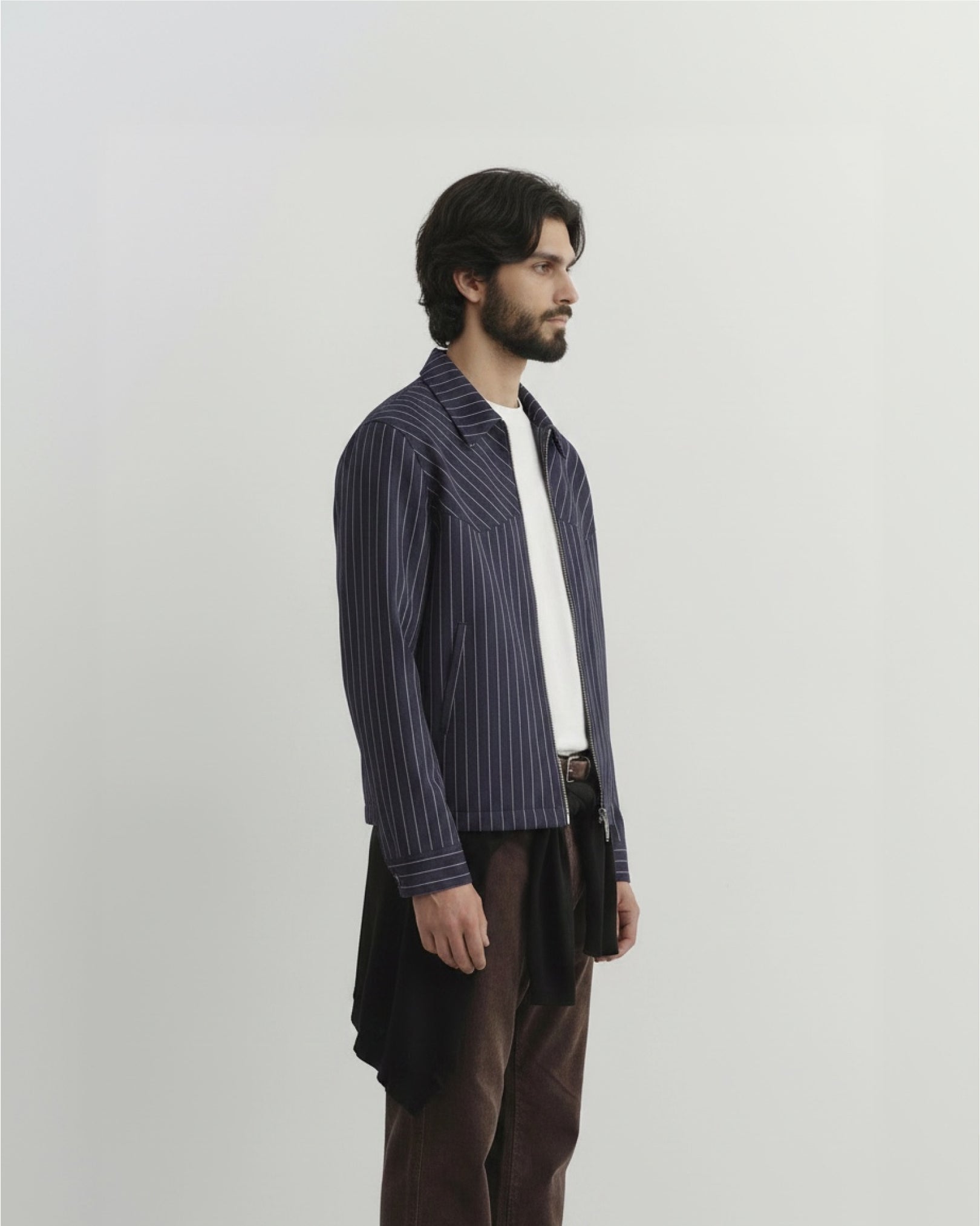 SLATE STRIPE JACKET