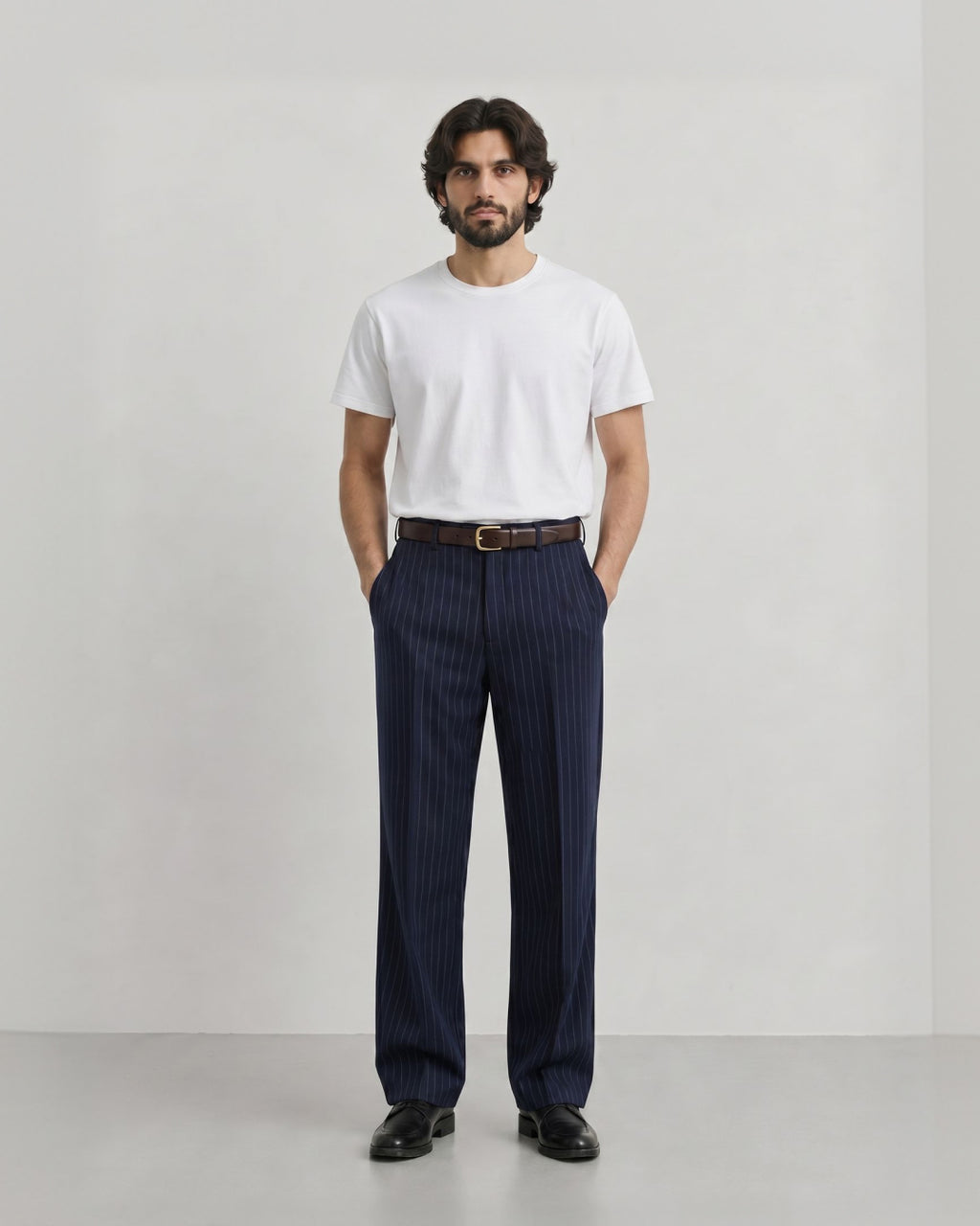 SLATE STRIPE PANT