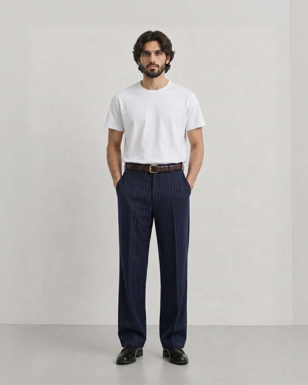 SLATE STRIPE PANT