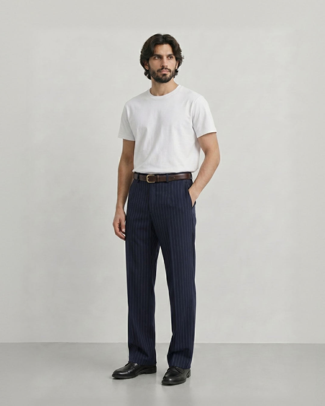 SLATE STRIPE PANT